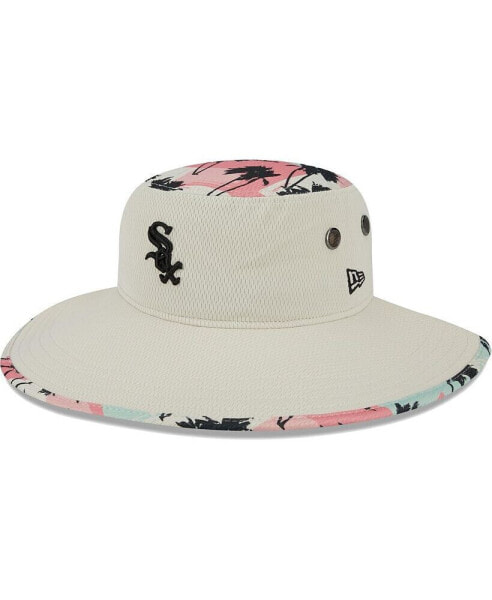 Men's Natural Chicago White Sox Retro Beachin' Bucket Hat