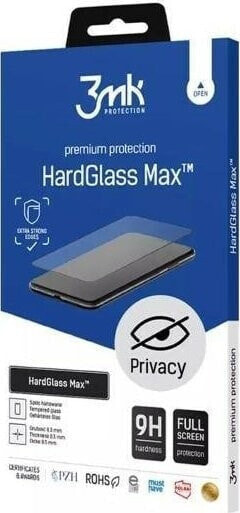 3MK 3MK HardGlass Max Privacy iPhone 14 Pro 6,1" czarny/black, FullScreen Glass