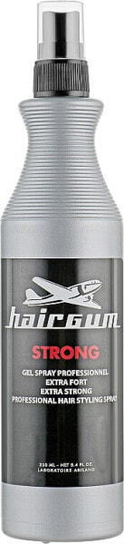 Gel-Spray für das Haar starker Halt - Hairgum Gel Spray Strong 250 ml