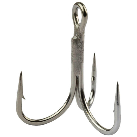 MUSTAD Jaw Lok 3X Strong Barbed Treble Hook 5 Units
