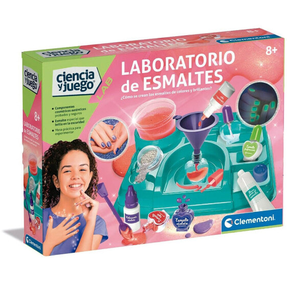 Игра для детей Clementoni Лаборатория маникюра - научно-развивающая