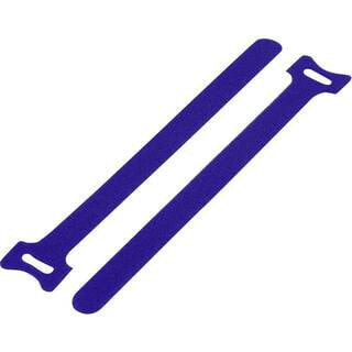 Conrad Electronic SE Conrad TC-MGT-150MBE203 - Hook & loop cable tie - Violet - 15 cm - 10 mm