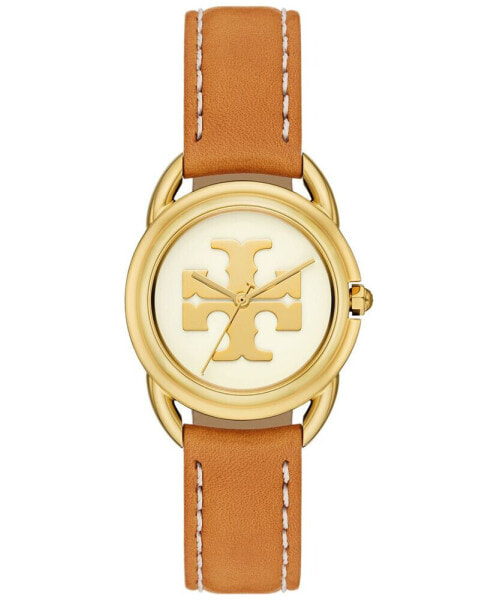 Women's The Miller Brown Leather Strap Watch 32mm