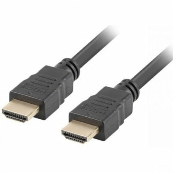 Кабель HDMI Lanberg CA-HDMI-11CC-0050-BK Чёрный 4K Ultra HD "Папа"/"Папа" 5 m