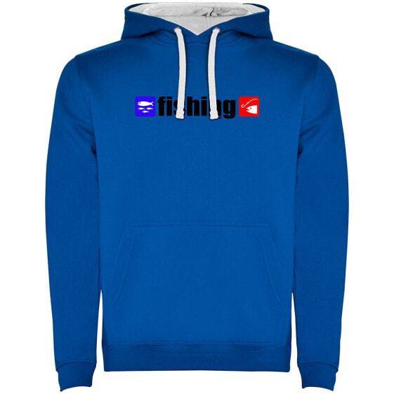 KRUSKIS Fishing Two-Colour hoodie