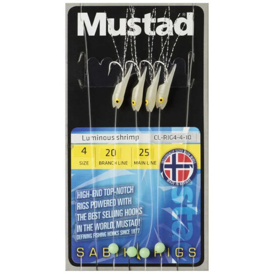 MUSTAD Shrimp 4 sabiki rig