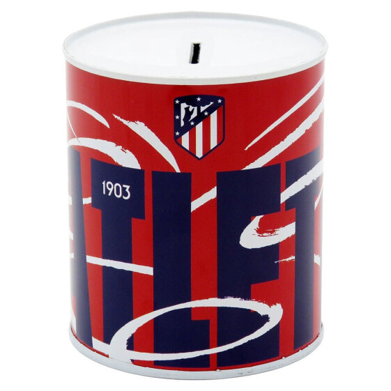 Копилка металлическая ATLETICO DE MADRID средняя 10x12 см