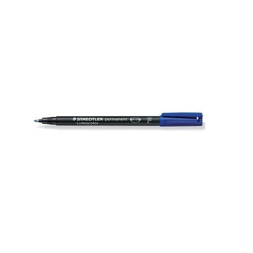 STAEDTLER 318-3, Blue, Bullet tip, Black, Blue, Polypropylene (PP), Fine, 0.6 mm