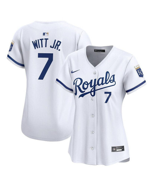 Women's Bobby Witt Jr. White Kansas City Royals Home Limited Player Jersey