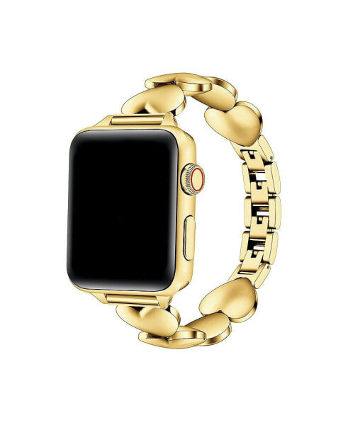 Women's Aphrodite Heart Stainless Steel Band for Apple Watch 42mm, 44mm, 45mm, 49mm