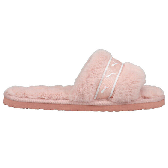 Puma Fluff Remix Slide Womens Pink Casual Sandals 38524002