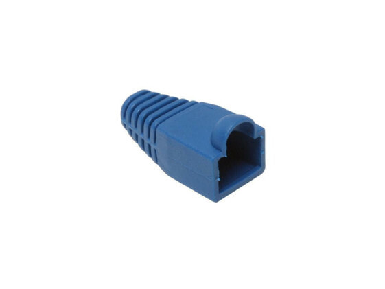 BYTECC C6BOOT-B Blue Color Snagless Boots for RJ45, 50-Pack