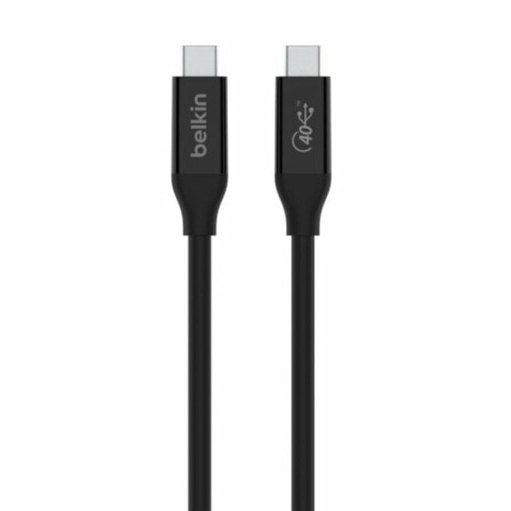 USB-C-кабель Belkin 0.8M01BT0.8MBK Чёрный 80 cm