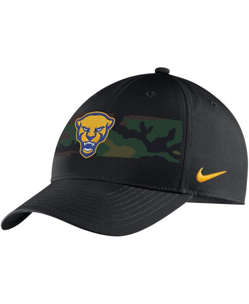 Men's Black Pitt Panthers Military-Inspired Pack Camo Legacy91 Adjustable Hat