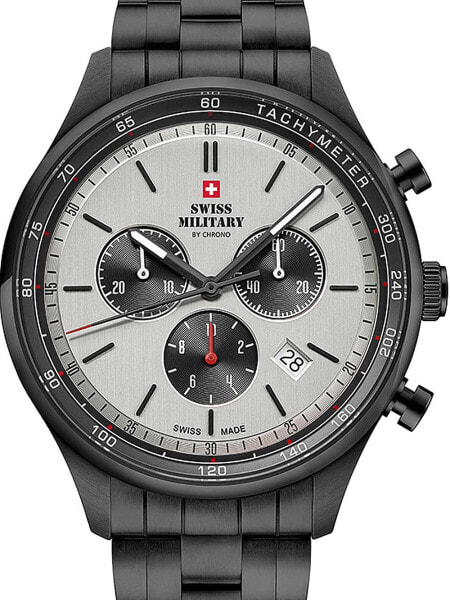 Наручные часы Swiss Alpine Military 7063.9135 chrono 45mm 10ATM.
