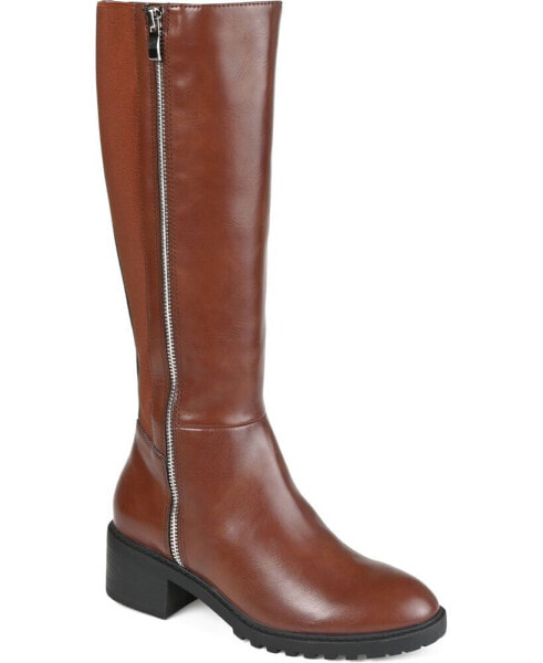 Сапоги широкие JOURNEE Collection женские Morgaan With Extra Wide Calf Boots