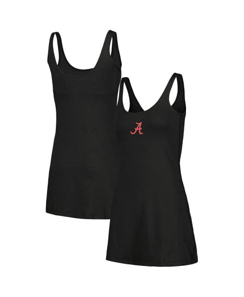Платье-футболка ZooZatz женское чёрное Alabama Crimson Tide Logo