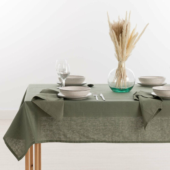 Stain-proof tablecloth Belum Military green 300 x 150 cm