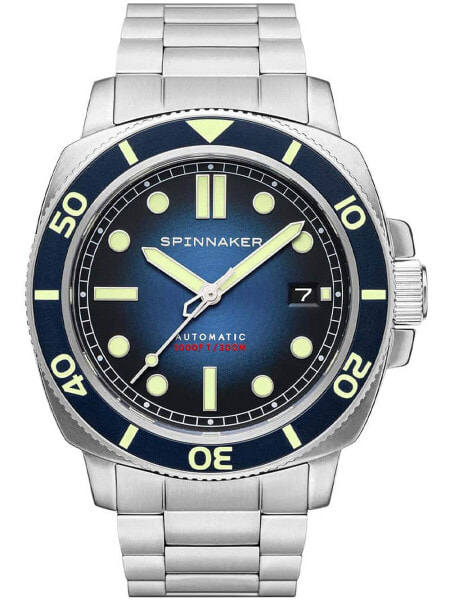 Spinnaker SP-5088-22 Hull Diver Automatic Mens Watch 42mm 30ATM