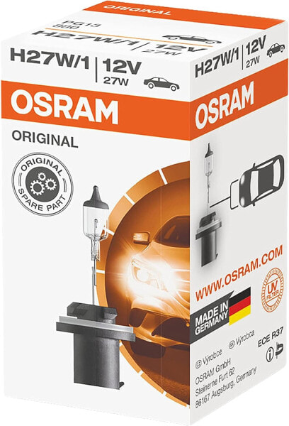 Osram Original Equipment H27/1-880 bulb in a single box