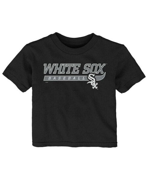 Infant Boys and Girls Black Chicago White Sox Take The Lead T-shirt