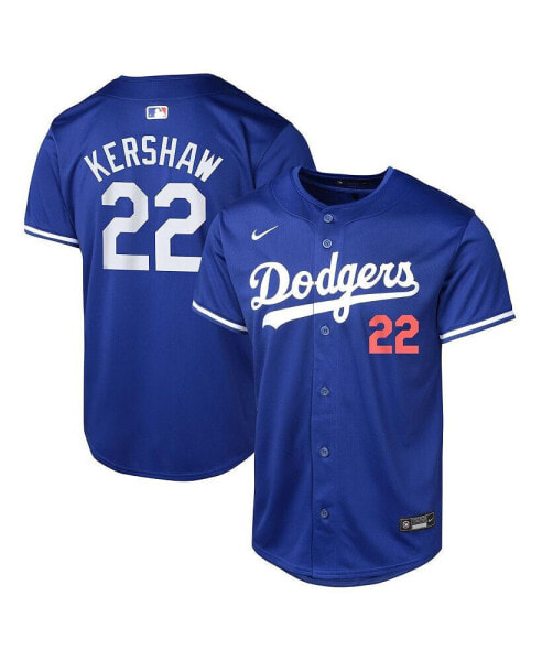 Big Boys and Girls Clayton Kershaw Royal Los Angeles Dodgers Alternate Limited Player Jersey