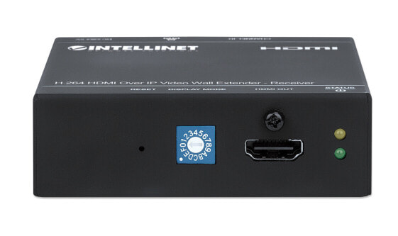 Intellinet HDMI Over IP Videowand-ExtenderEmpfangsmodul H.264-komprimiertes 1080p60Hz-Signal - Digital/Display/Video - Video/Analog
