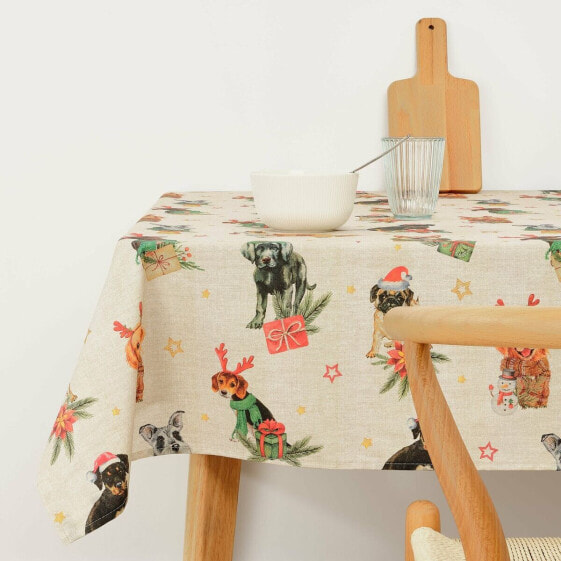 Stain-proof resined tablecloth Belum Christmas 250 x 140 cm