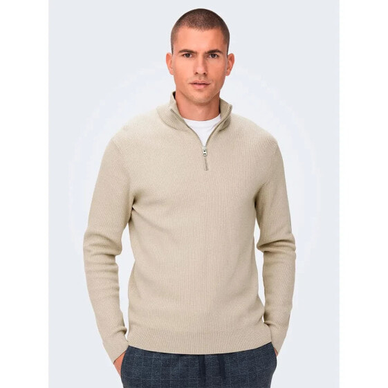 ONLY & SONS Phil Regular 12 Half Zip Sweater