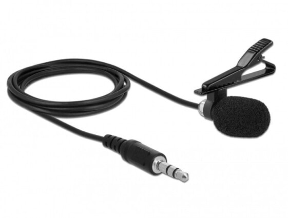 Delock 66279 - Aufsteckbares Mikrofon - -30 dB - 50 - 16000 Hz - 2200 Ohm - Omnidirektional - Verkabelt