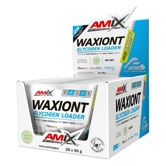 AMIX Waxiont Professional Glycogen Loader 50gr Carbohydrate Monodose Lemon & Lime
