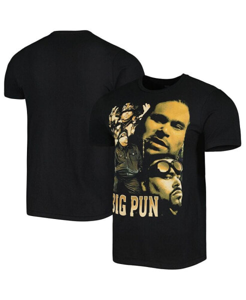 Men's and Women's Black Big Pun Graphic T-shirt