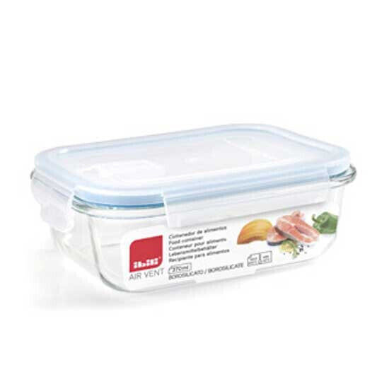 IBILI Air Vent Rectangular 1000ml Airtight Container