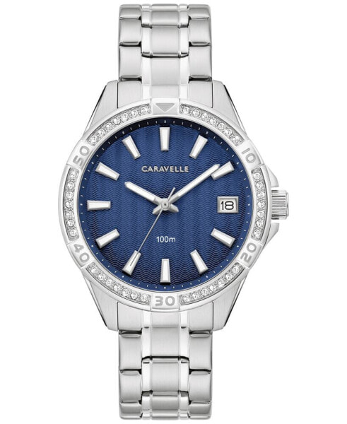 Часы Caravelle Stainless Steel Watch 36mm