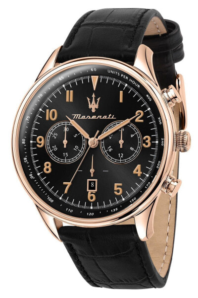 Наручные часы Maserati TRADIZIONE 45 мм, ремешок кожаный