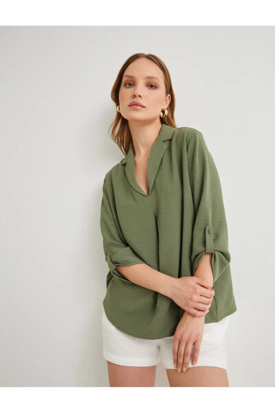 V Neck Blouse