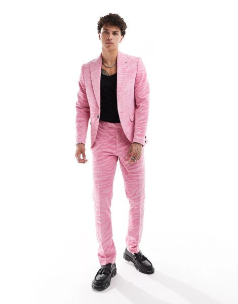 Twisted Tailor Magnussen jacket in pink