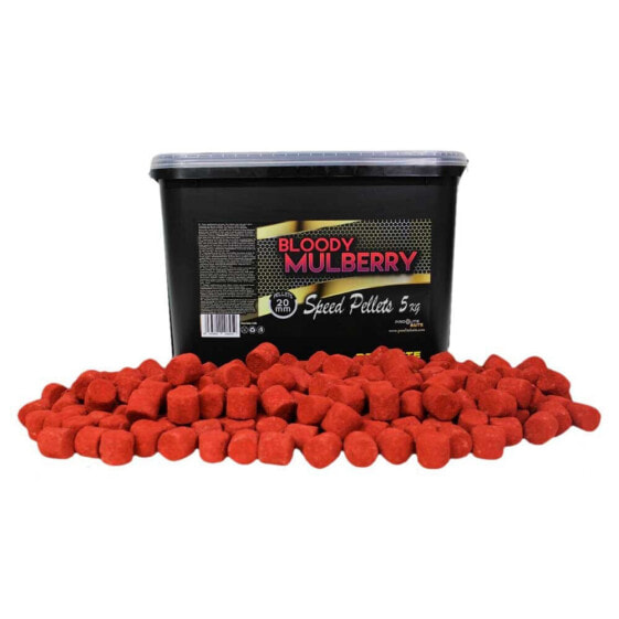 Прикормка PRO ELITE BAITS Speed Bloody Mulberry 5 кг Пеллетсы