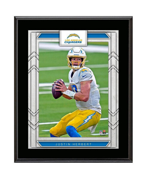 Justin Herbert Los Angeles Chargers 10.5" x 13" Player Sublimated Plaque