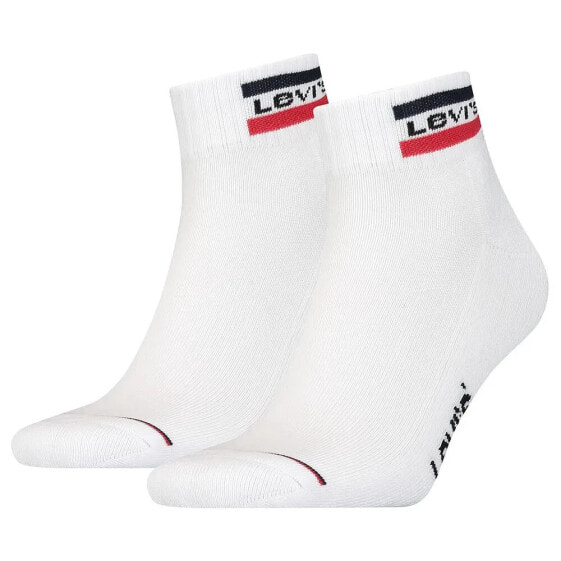 Носки средние спортивные LEVI´S UNDERWEAR Half long socks 2 пары