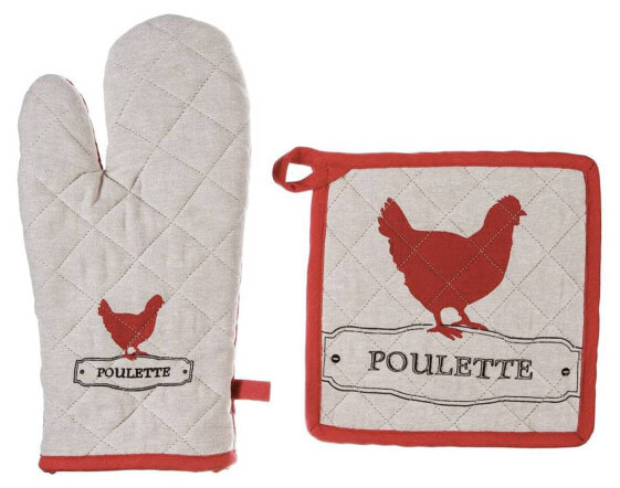 Handschuh und Topflappen POULE