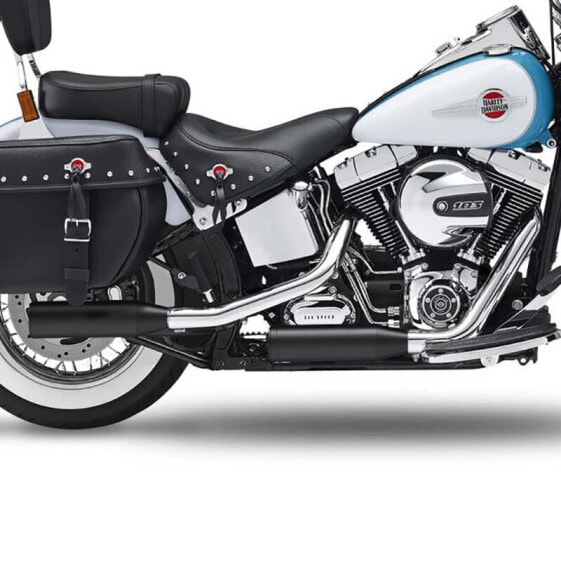 KESSTECH ESM3 2-2 Harley Davidson FLSTC 1690 Heritage Softail Classic Ref:122-2112-765 not homologated slip on muffler