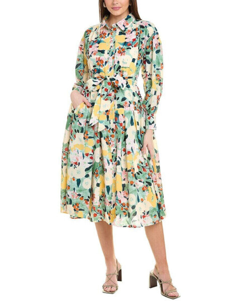 Gracia Watercolor Print Shirtdress Women's