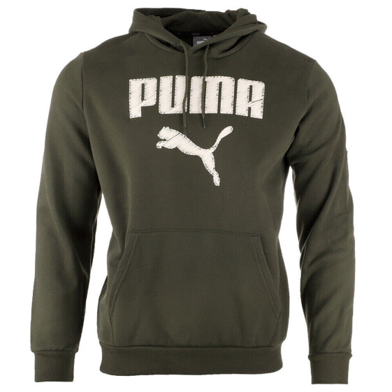 Худи PUMA Faux Embroidered Pullover S