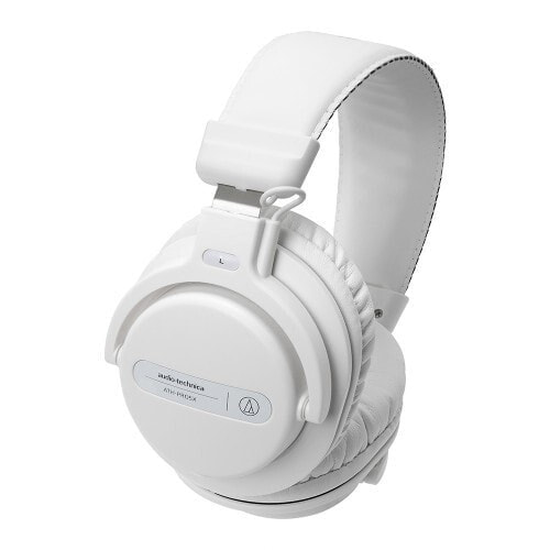Audio-Technica ATH-PRO5X - Kopfhörer - Kopfband - Musik - Weiß - Verkabelt - Ohraufliegend