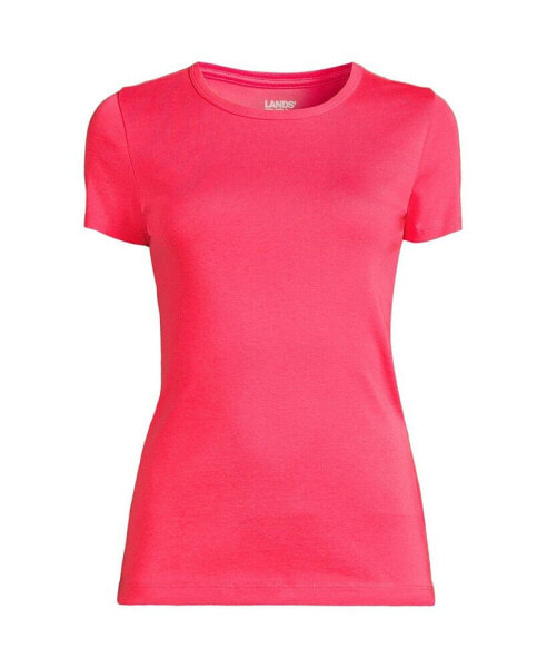 Women's Tall Crew Neck Rib T-shirt