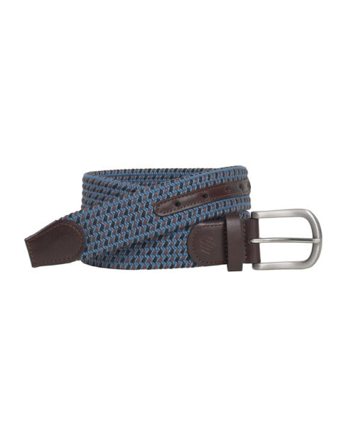 Men's Woven Stretch-Knit Belt