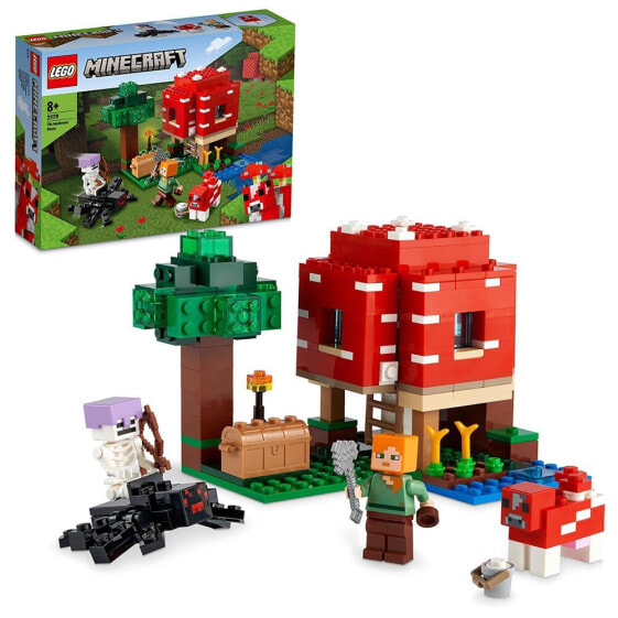 Игрушка LEGO Minecraft "Дом-Гриб" для детей