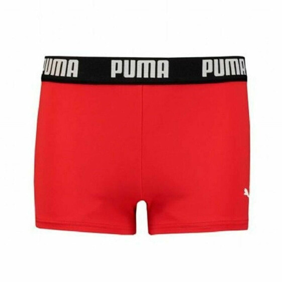 Красные шорты для мальчиков PUMA Swim Logo