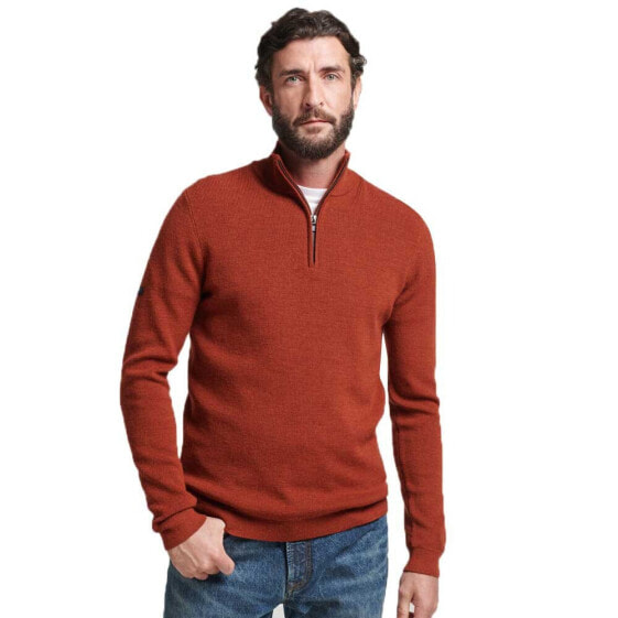 SUPERDRY Studios Merino Henley Sweater